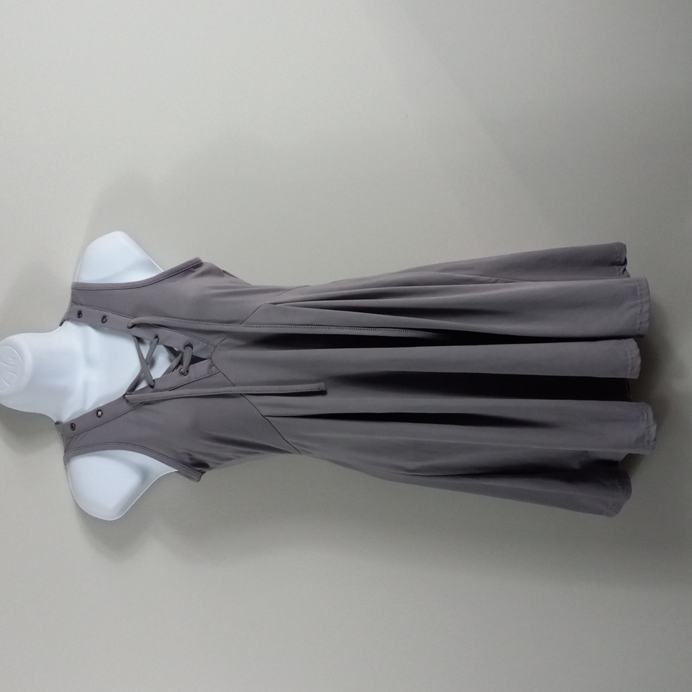 Sexy gray summer dress. Small Hot Kiss